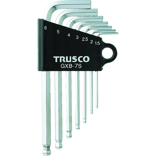 【TRUSCO】ＴＲＵＳＣＯ　ボールポイント六角棒レンチセット　７本組